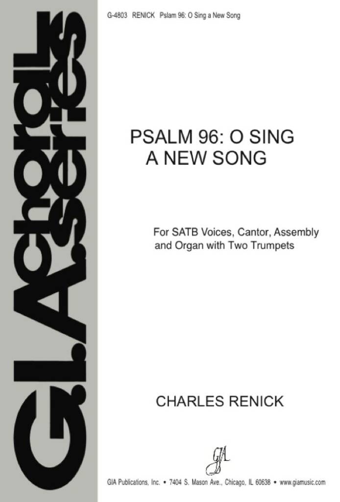 Psalm 96: O Sing a New Song - Instrumental Part