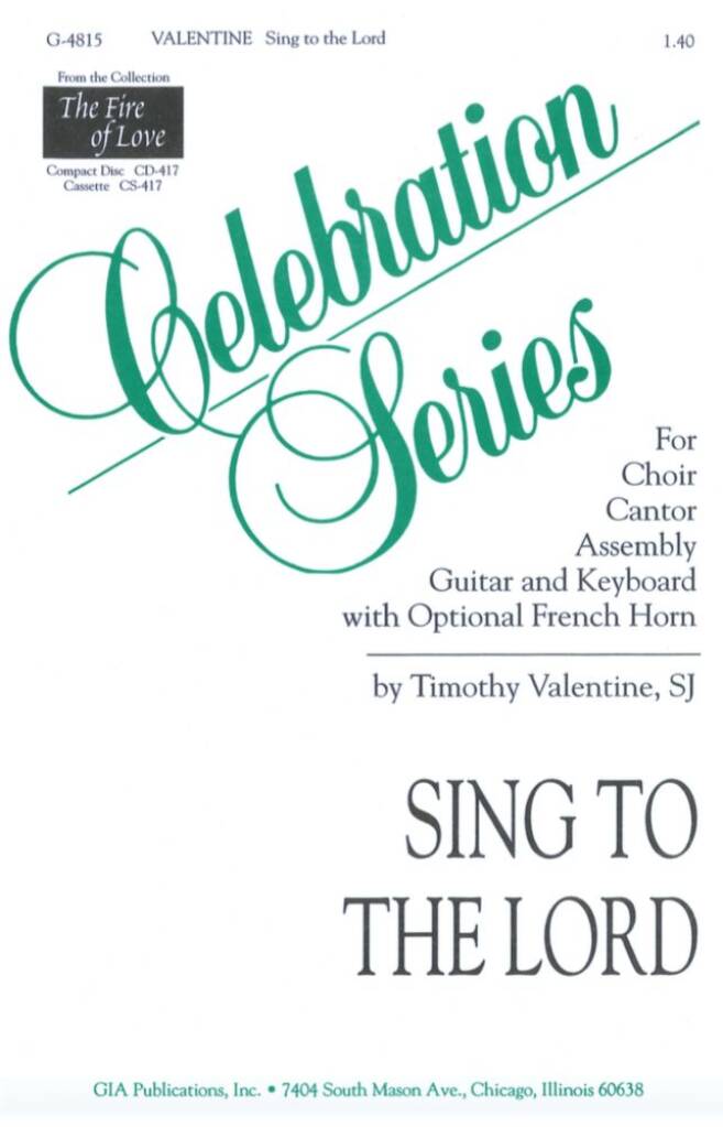 Sing to the Lord