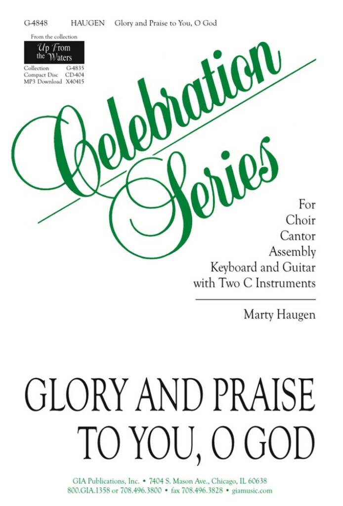 Glory and Praise to You, O God