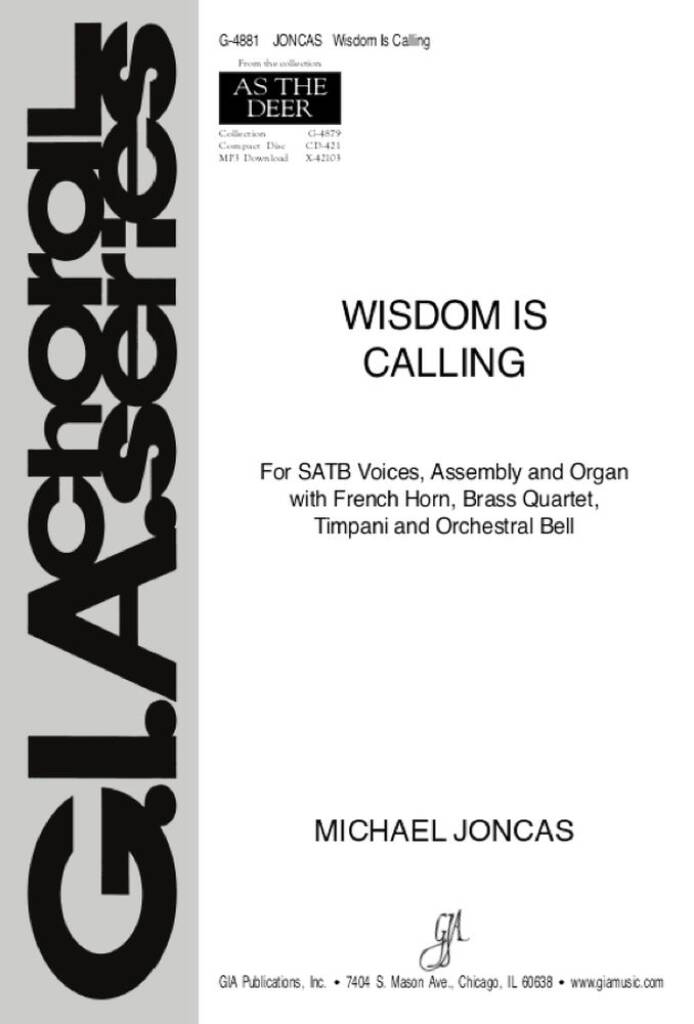 Wisdom Is Calling - Full Score
