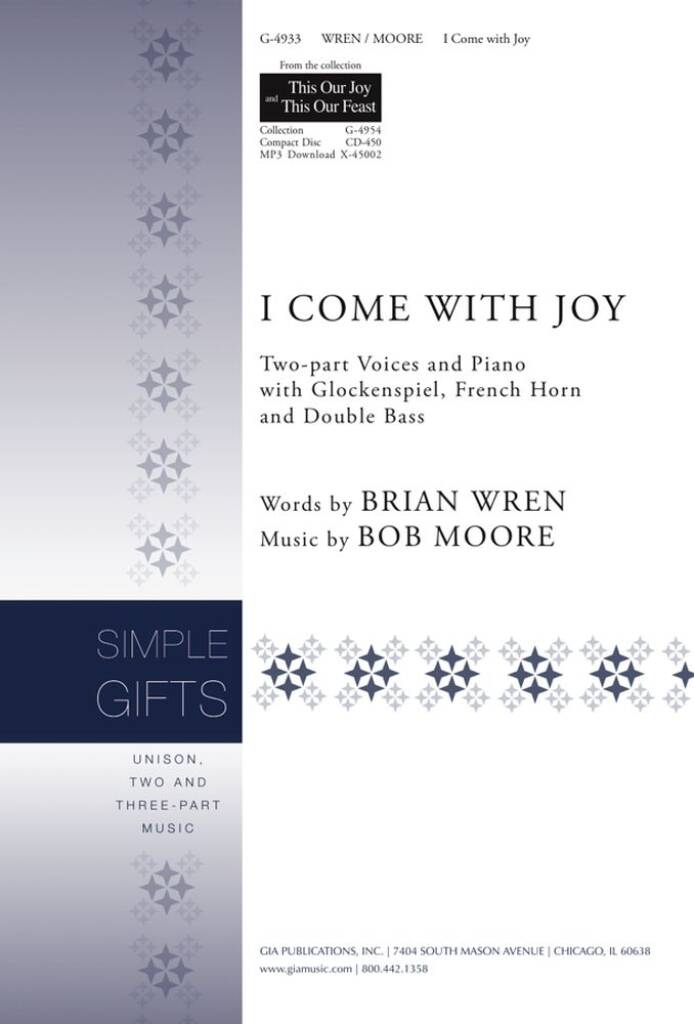 I Come with Joy - Full Score