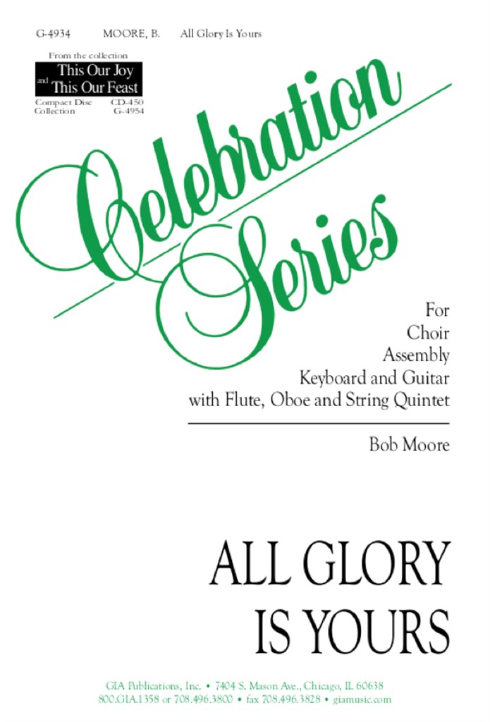 All Glory Is Yours