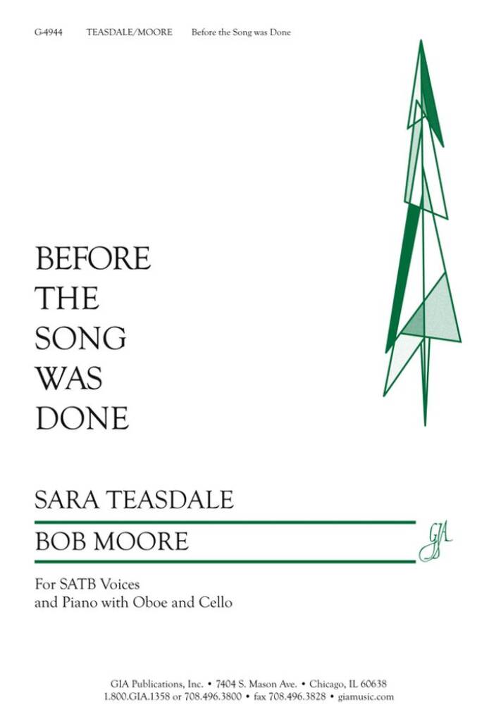 Before the Song Was Done