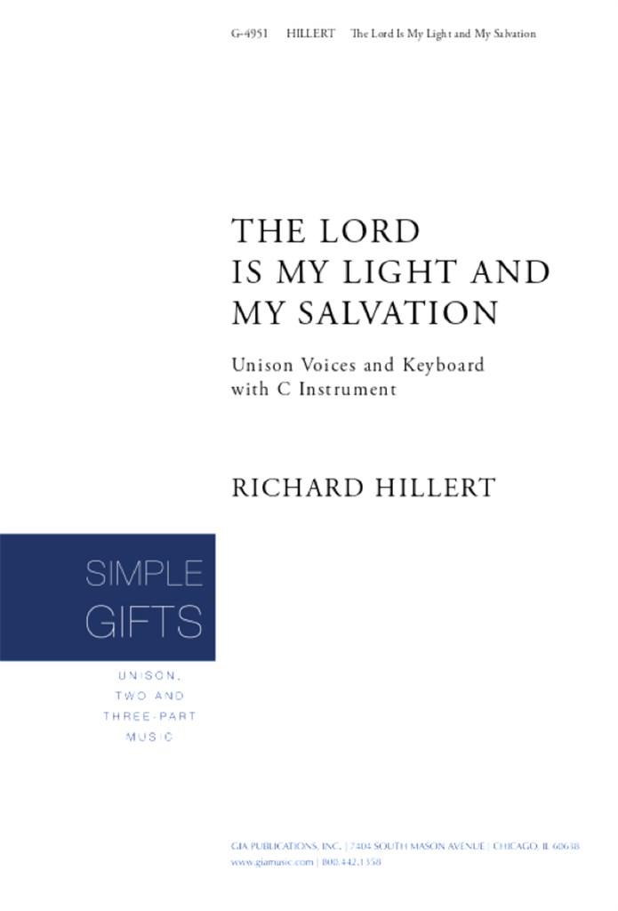 The Lord Is My Light and My Salvation