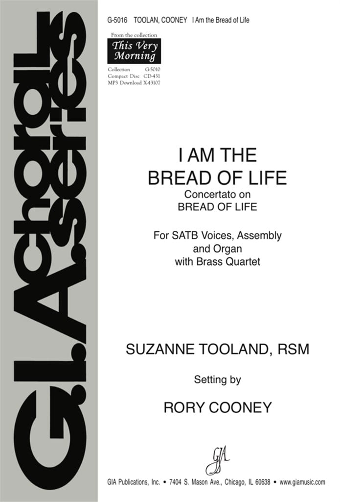I Am the Bread of Life, Concertato on
