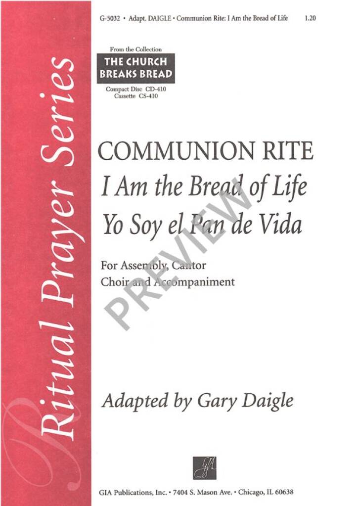 I Am the Bread of Life / Yo Soy el Pan de Vida