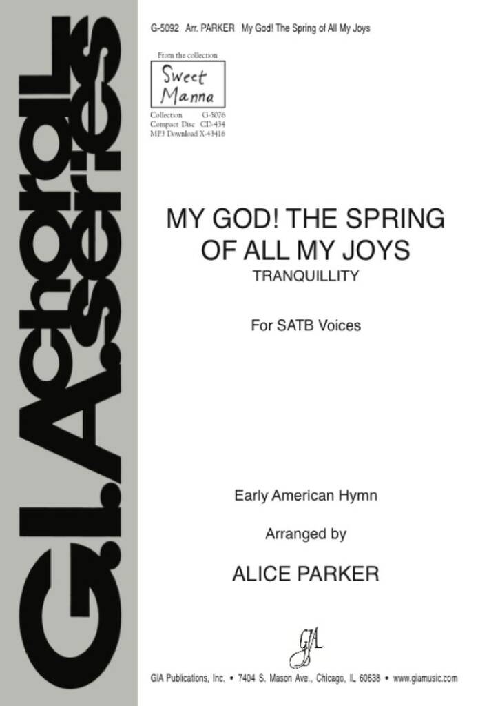 My God! The Spring of All My Joys