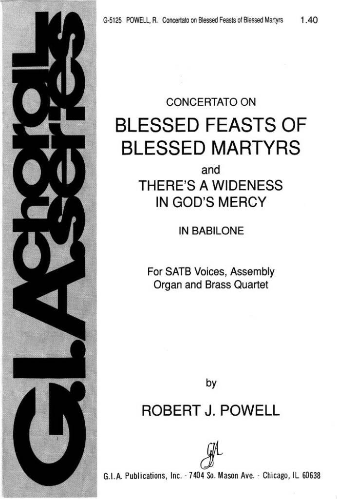 Blessed Feasts of Blessed Martyrs