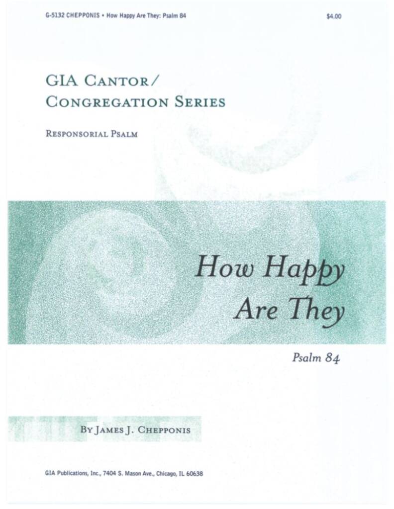 How Happy Are They: Psalm 84