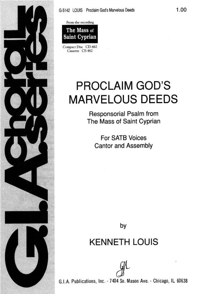 Proclaim Gods Marvelous Deeds