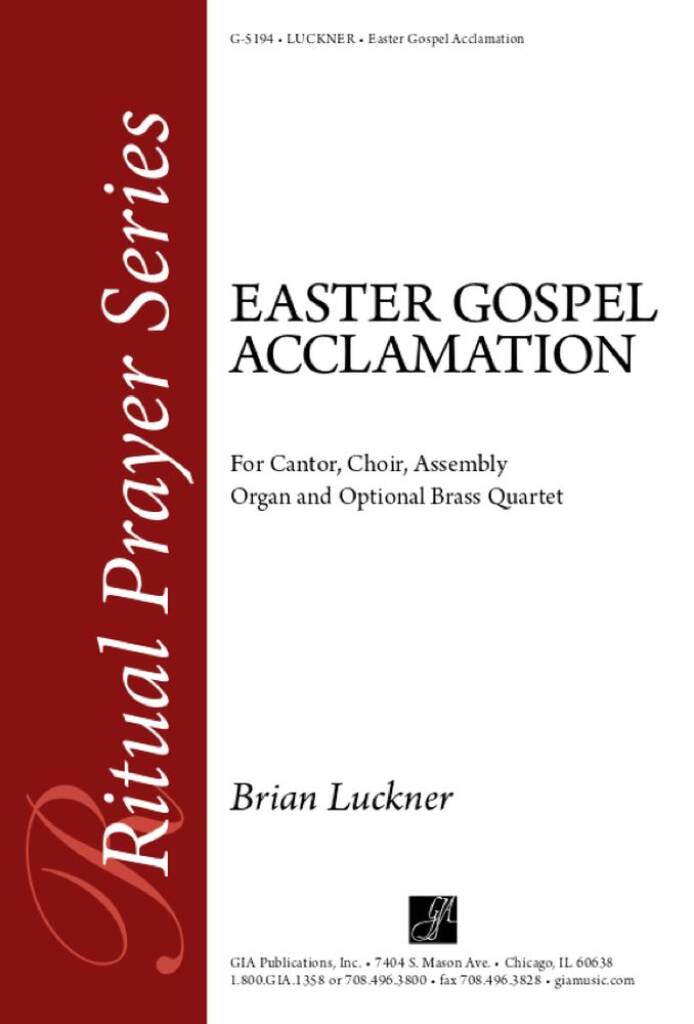 Easter Gospel Acclamation - Full Score