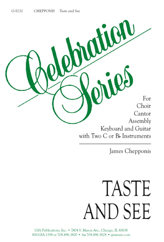 Taste and See