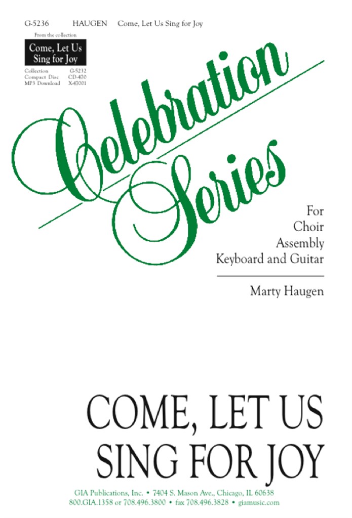 Come, Let Us Sing for Joy