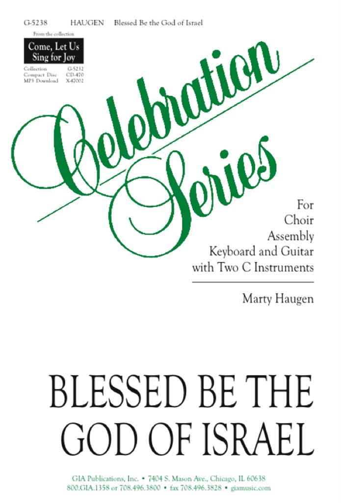 Blessed Be the God of Israel
