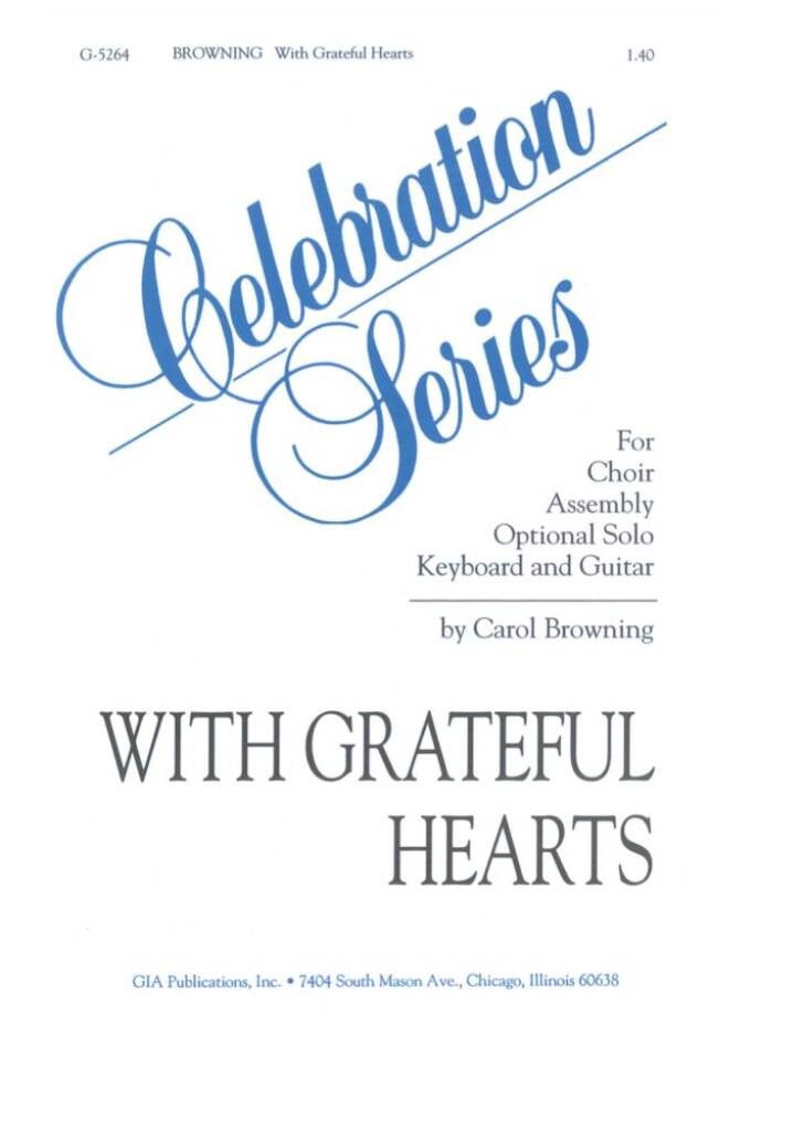 With Grateful Hearts