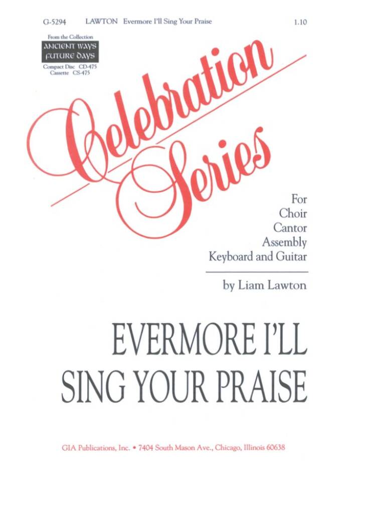 Evermore Ill Sing Your Praise