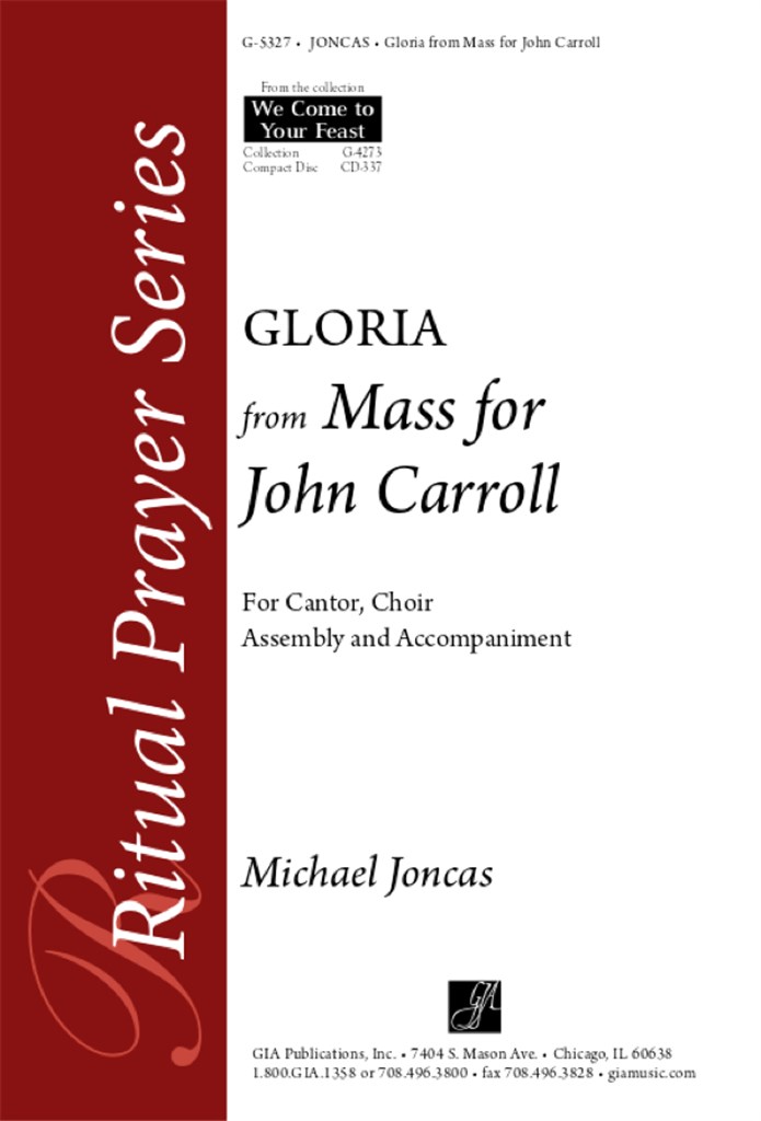 Gloria from Mass for John Carroll