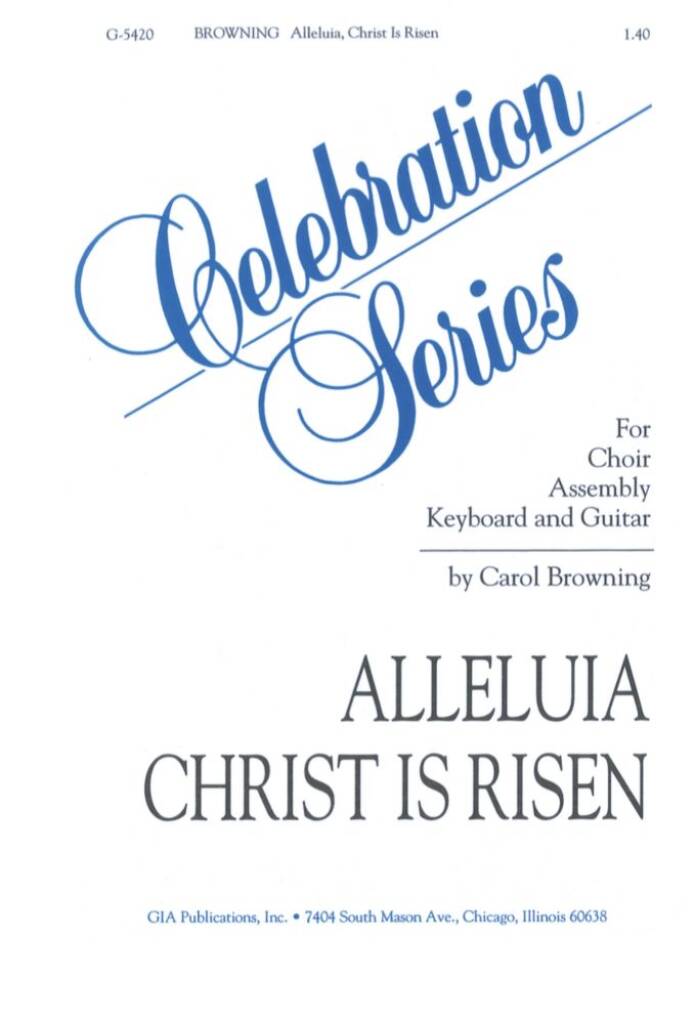 Alleluia, Christ Is Risen