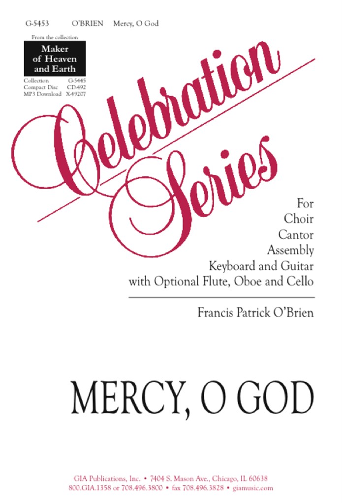 Mercy, O God - Guitar Edition