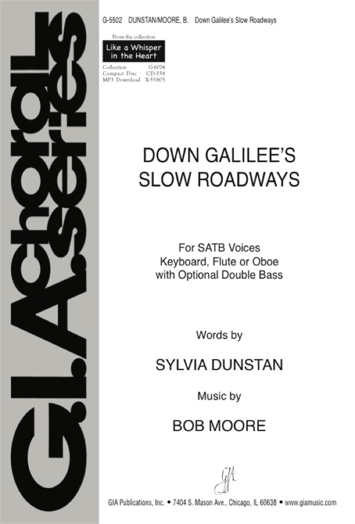 Down Galiliee's Slow Roadways - Instrumental Part