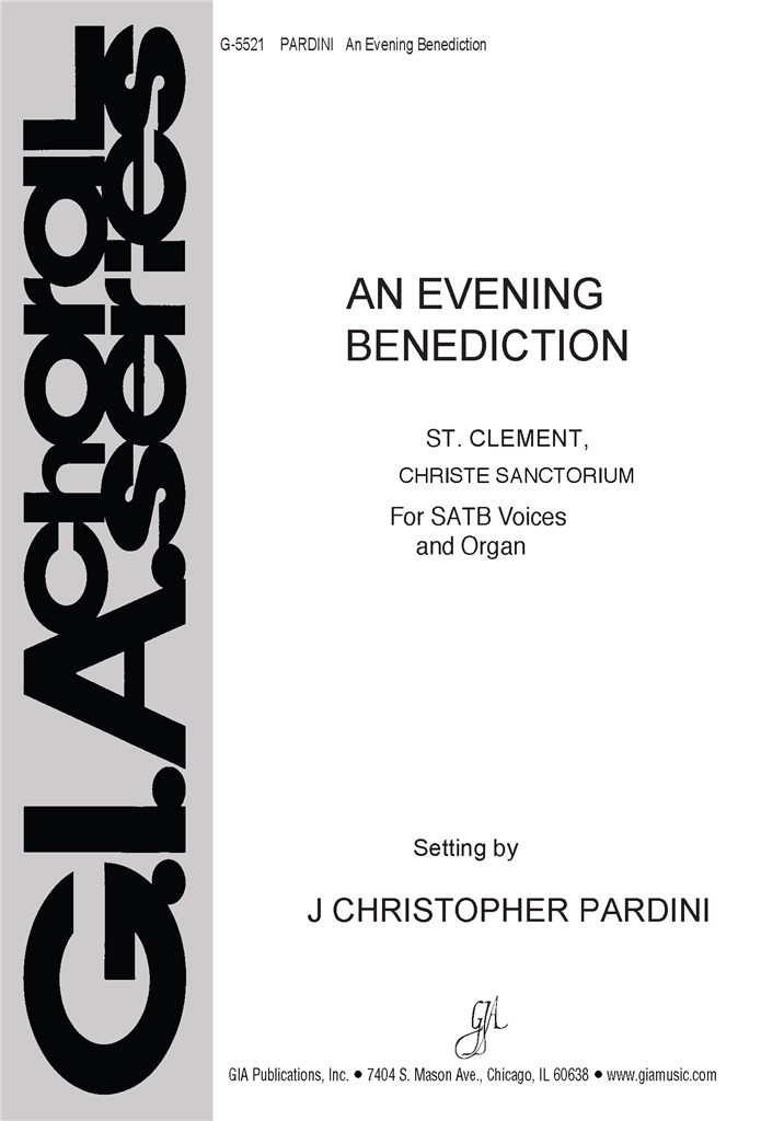 An Evening Benediction