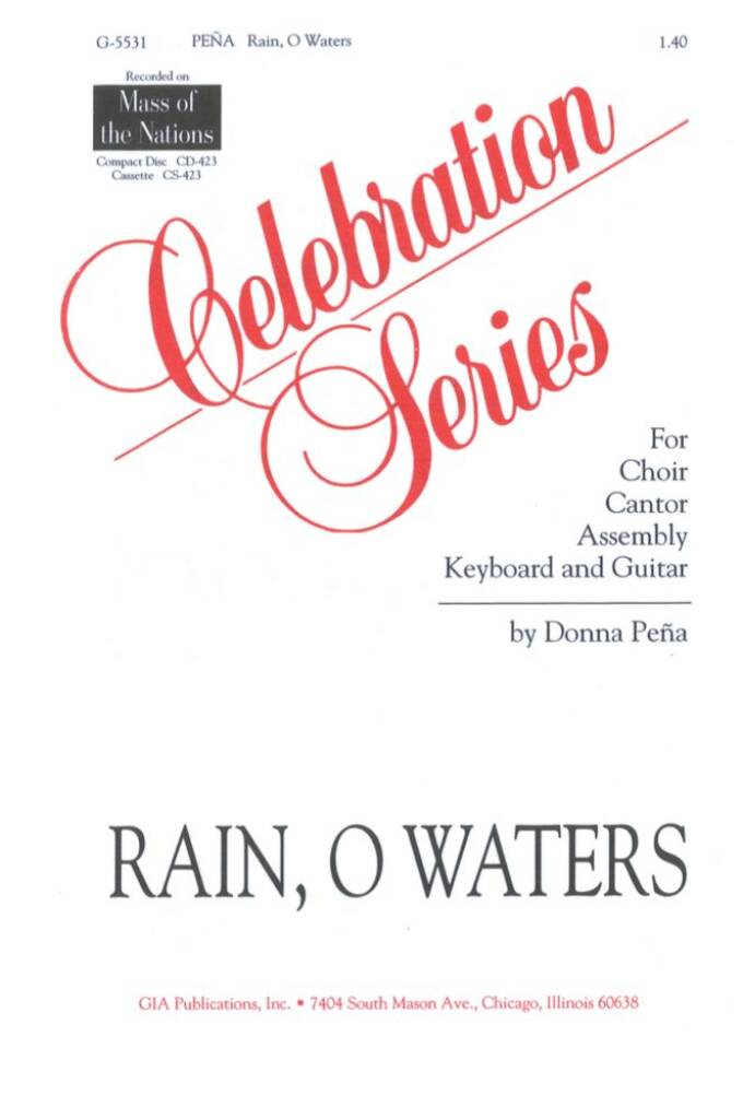 Rain, O Waters