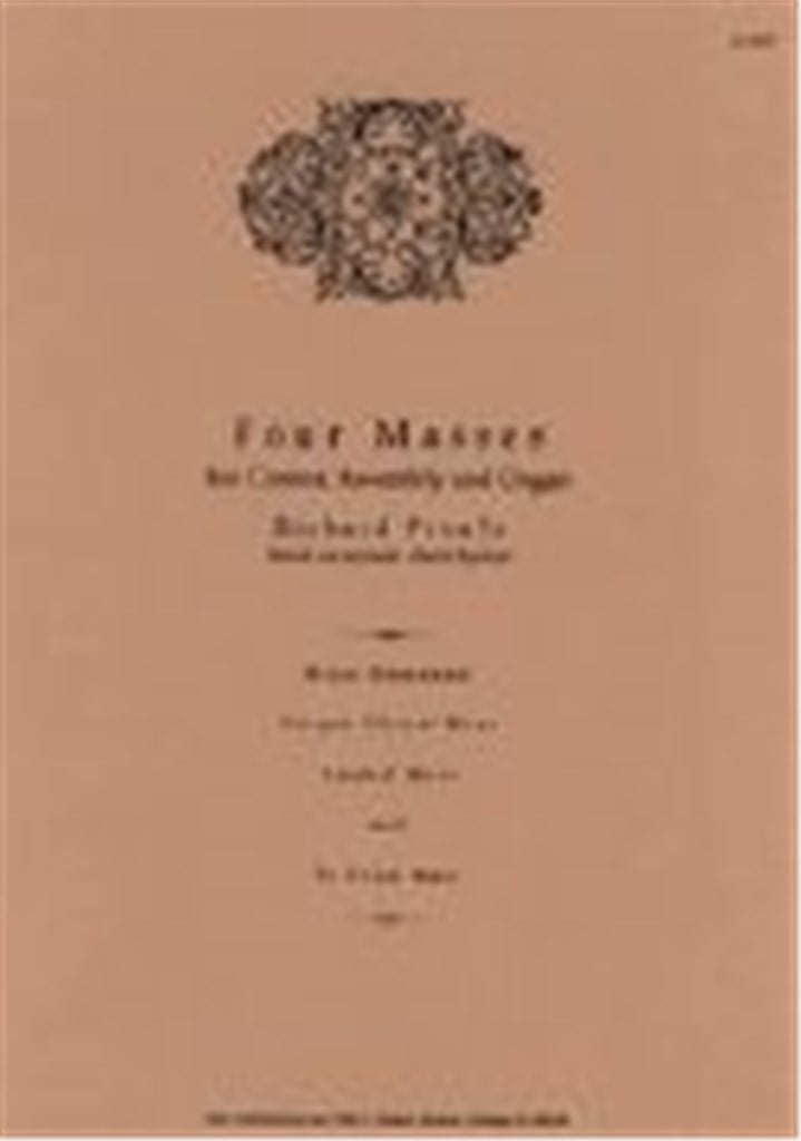 Four Masses for Cantor, Assembly, and Organ