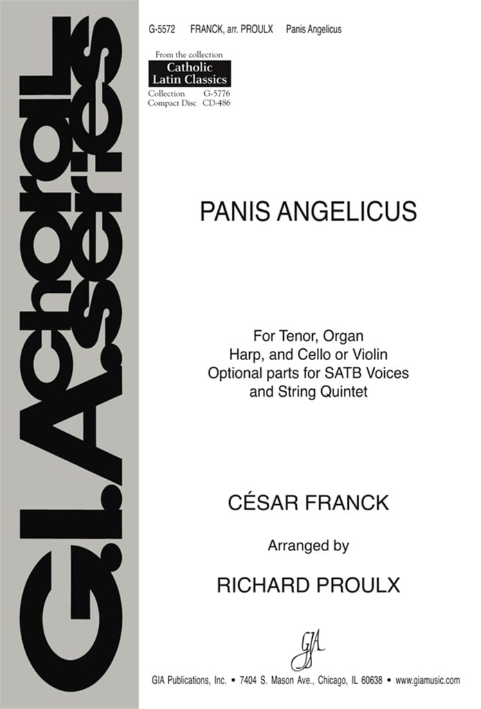 Panis angelicus - Full Score