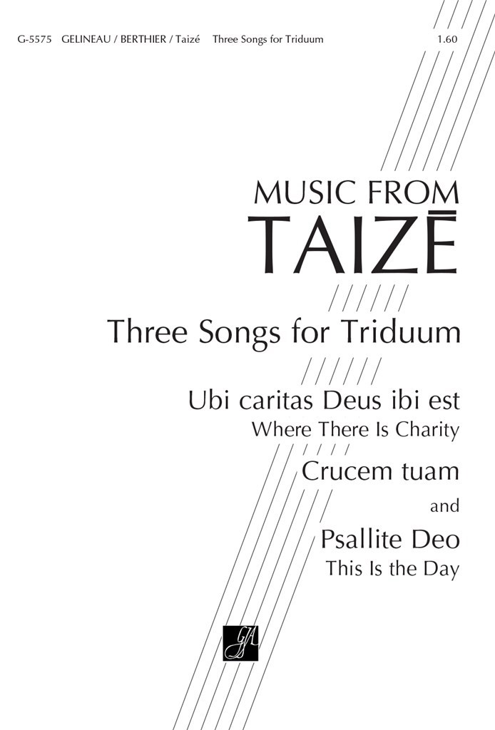 Three Songs for Triduum