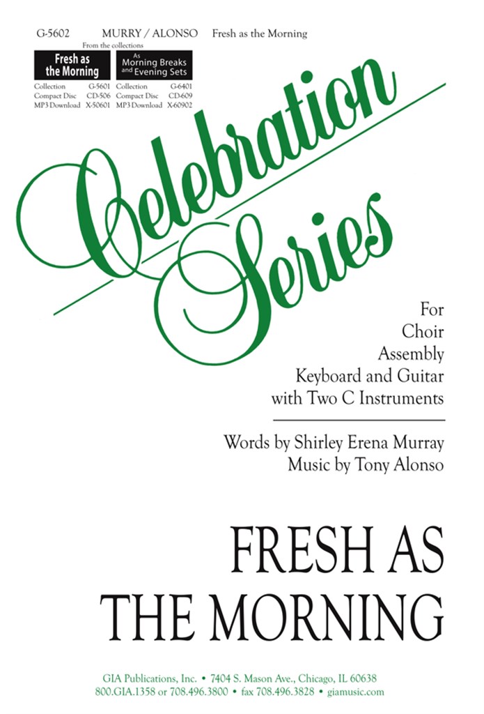 Fresh as the Morning - Instrumental parts