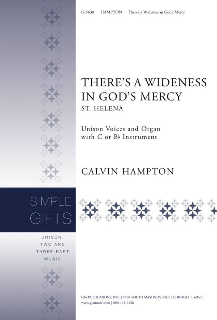 There's a Wideness in God's Mercy