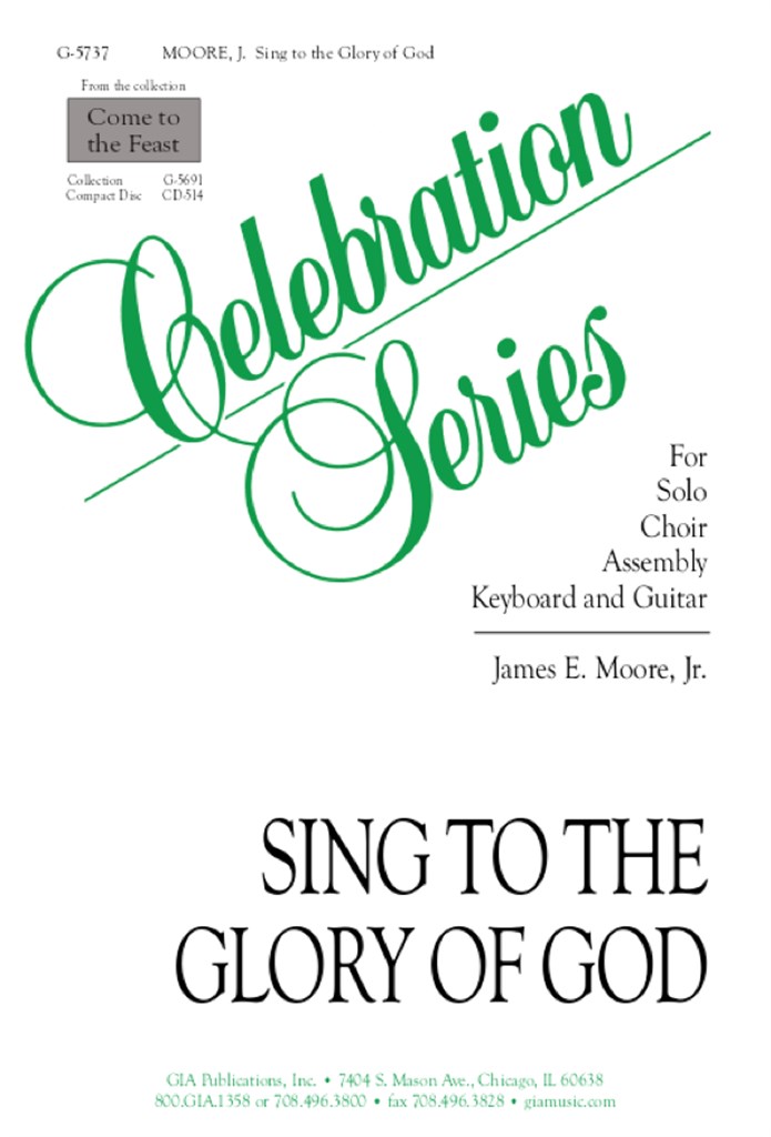 Sing to the Glory of God