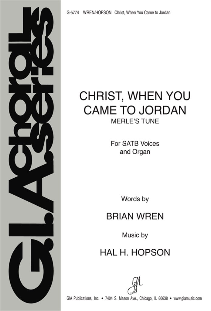 Christ, When You Came to Jordan