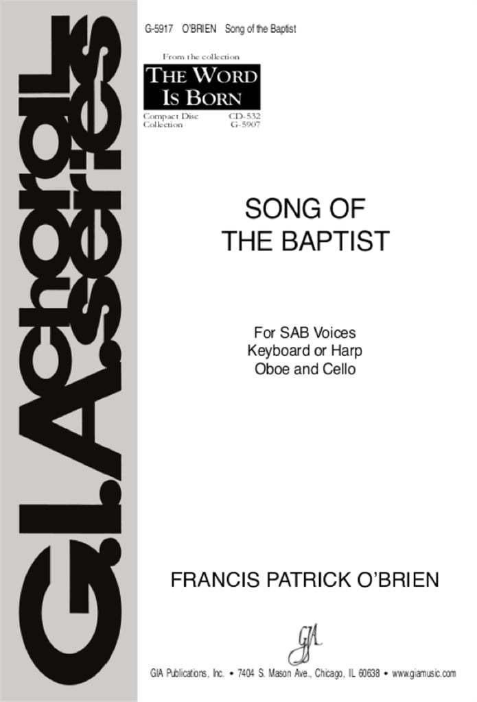 Song of the Baptist - Harp Part