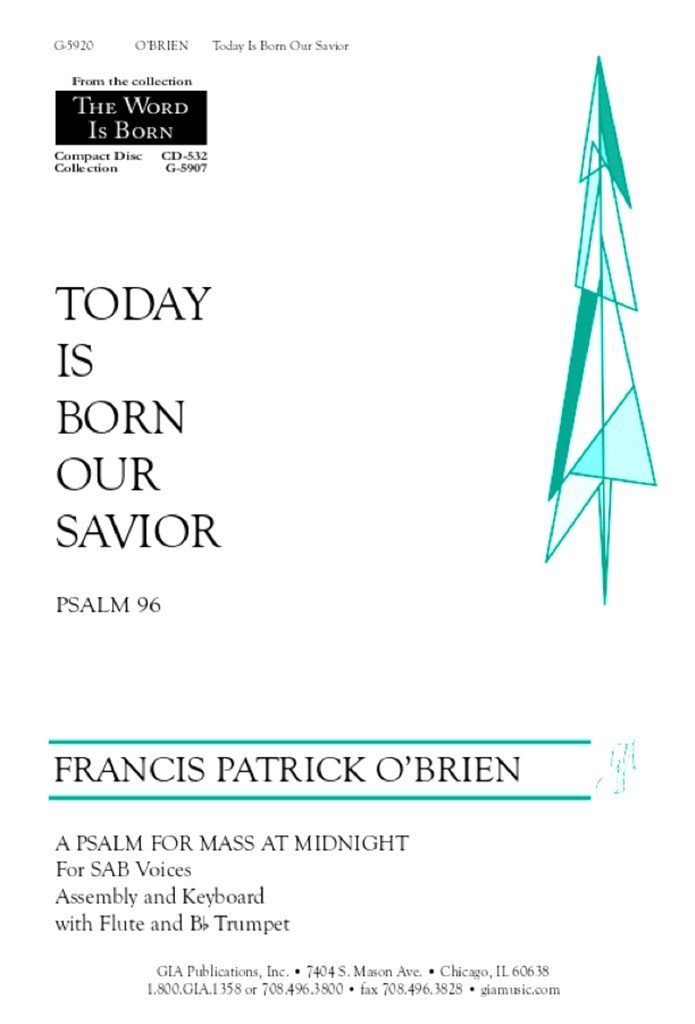 Today Is Born Our Savior
