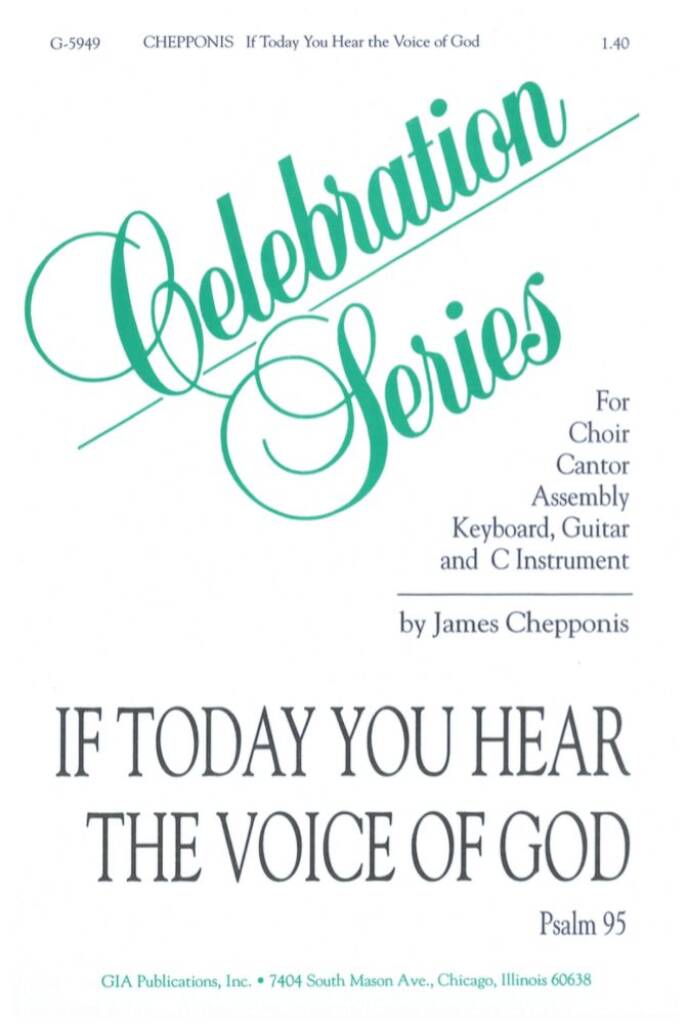 If Today You Hear the Voice of God
