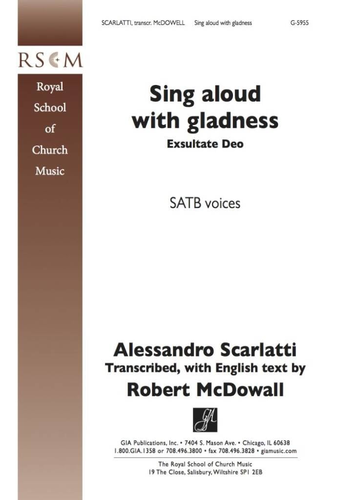 Sing Aloud with Gladness
