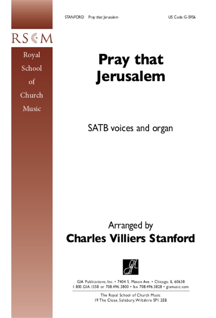 Pray That Jerusalem