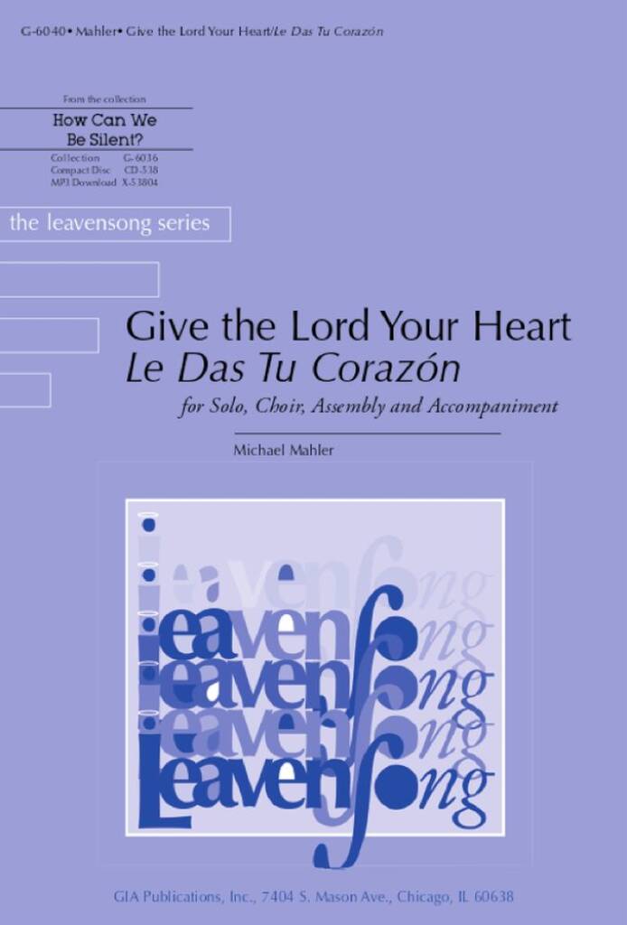 Give the Lord Your Heart-Guitar