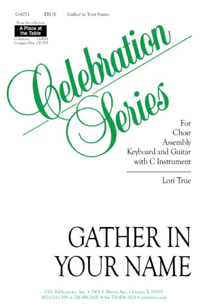 Gather in Your Name