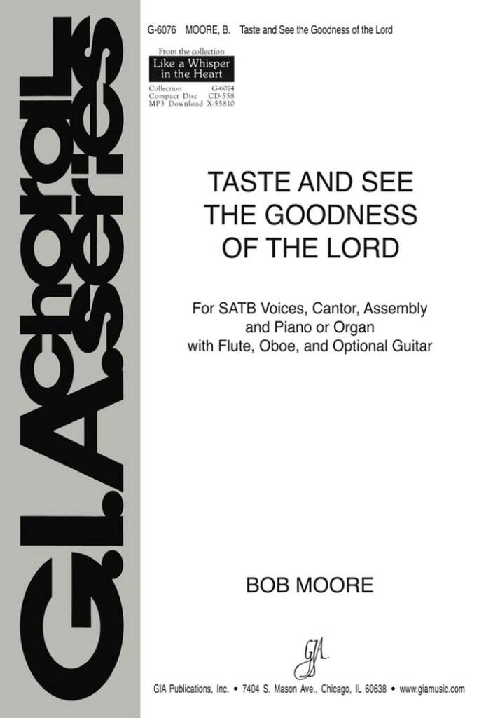 Taste and See the Goodness of the Lord
