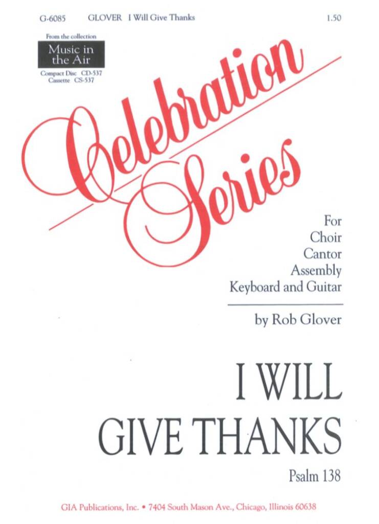 I Will Give Thanks
