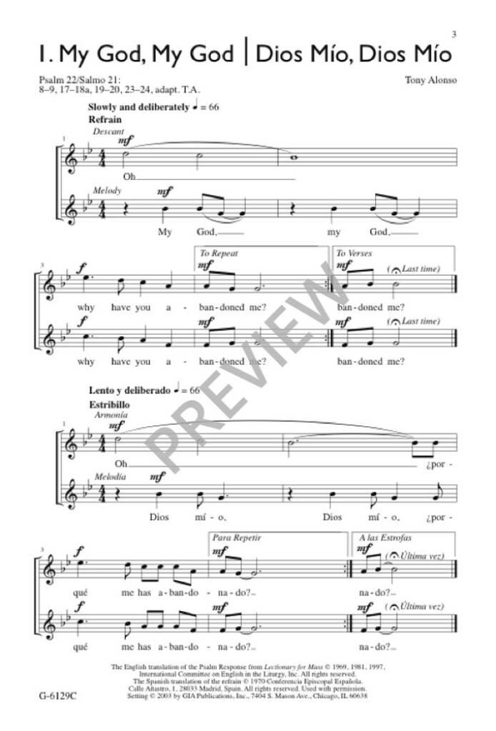 Let Us Sing to the Lord-Choir edition