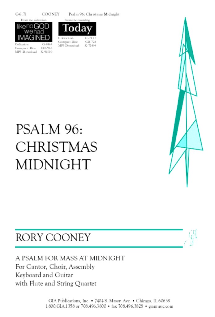 Psalm 96: Christmas Midnight - Instrument edition