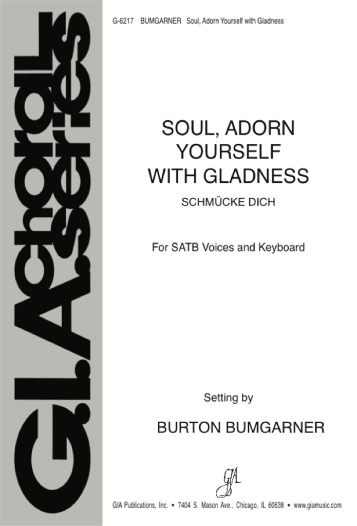 Soul, Adorn Yourself with Gladness