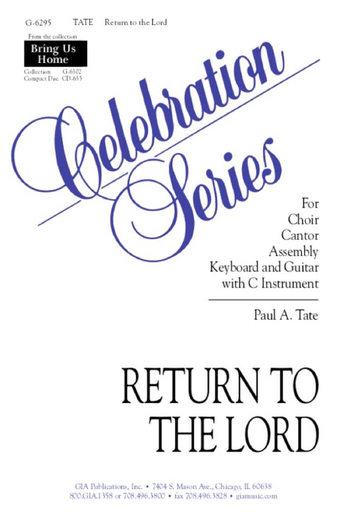 Return to the Lord