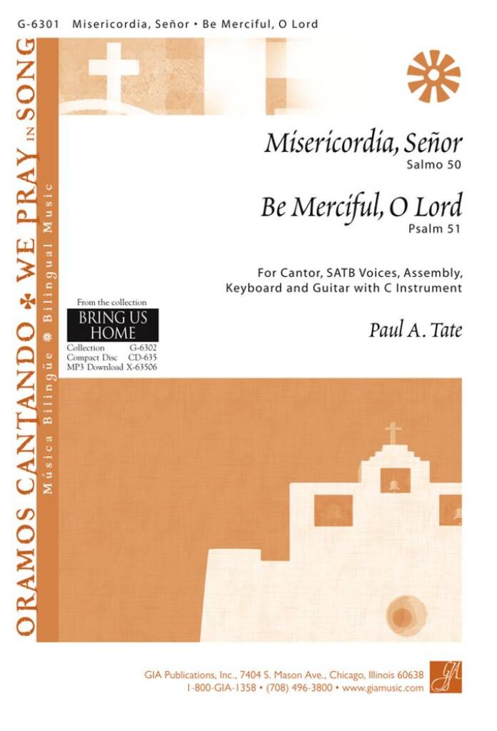 Misericordia Senor / Be Merciful, O Lord, Guitar