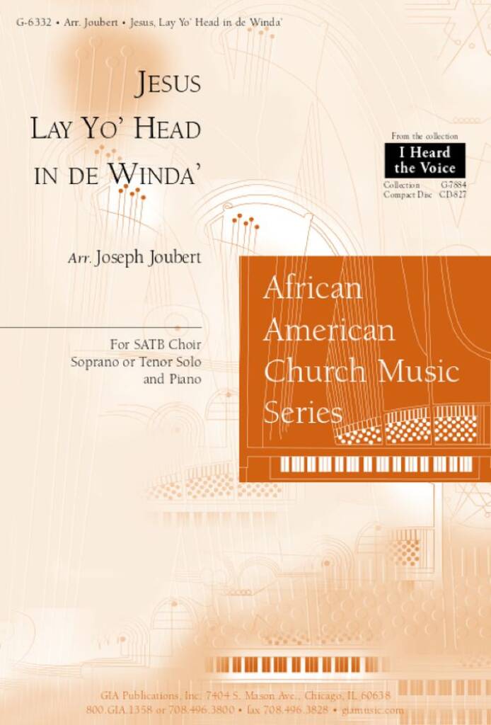Jesus, Lay Yo' Head in De Winda'