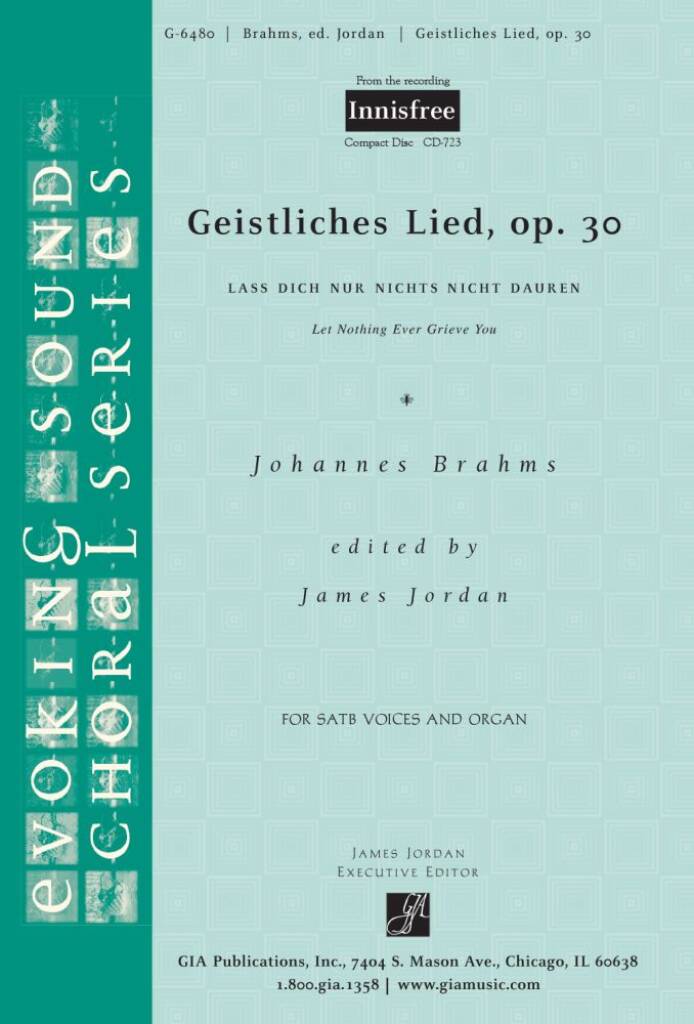 Geistliches Lied, Op. 30