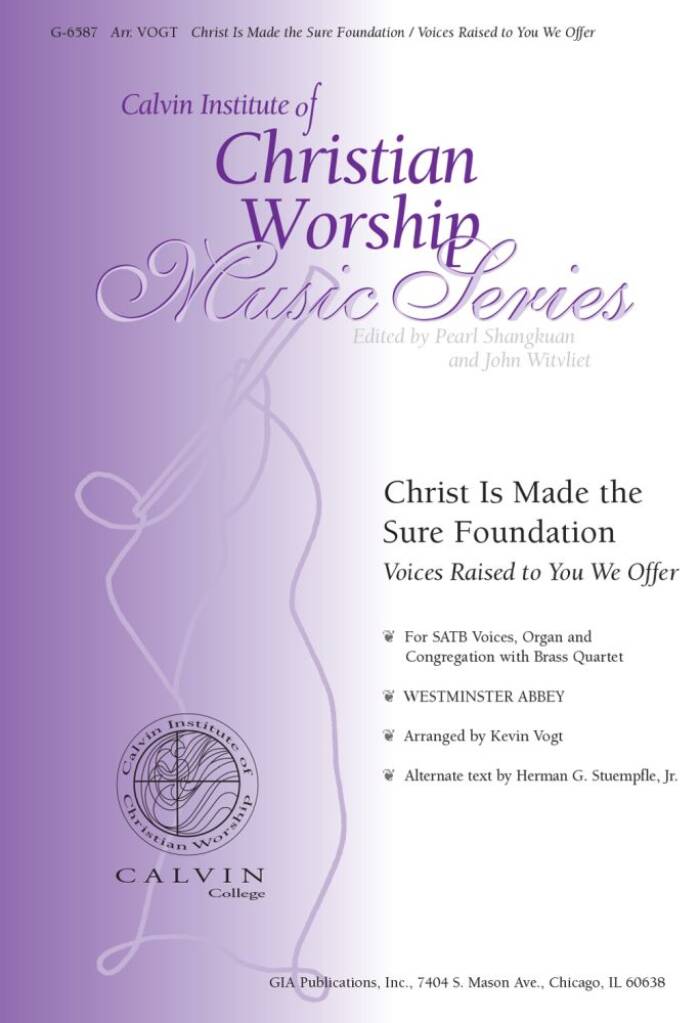 Christ Is Made the Sure Foundation